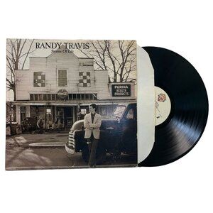 Randy Travis Storms Of Life Vinyl LP Country 1986 Warner Brothers 1-25435